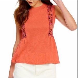 Free People Coral Tank